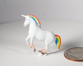 HO Scale Unicorn 1/87th scale for Dioramas or Model Layouts