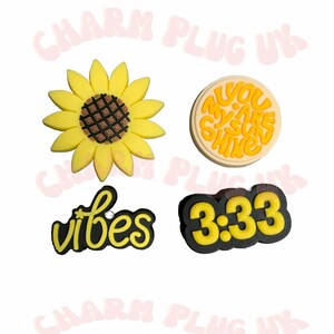 Sunflower new arrivals crocs etsy