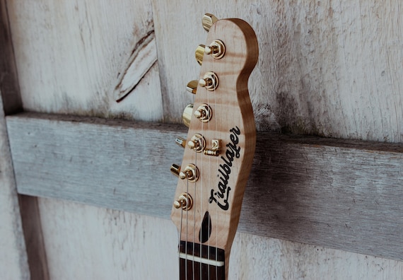 T Style Shou Sugi Ban Guitar Etsy