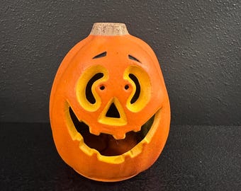 Vintage Halloween - 1990’s The Paper Magic Group Inc. -   Jack O Lantern Battery Operated Foam Blow Mold - Vintage JOL -