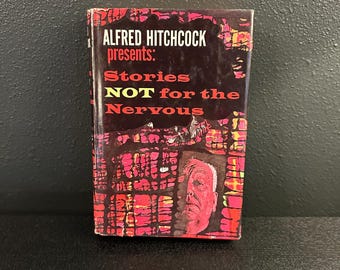 Vintage Alfred Hitchcock Presents Stories Not for the Nervous (1965 Hardcover)