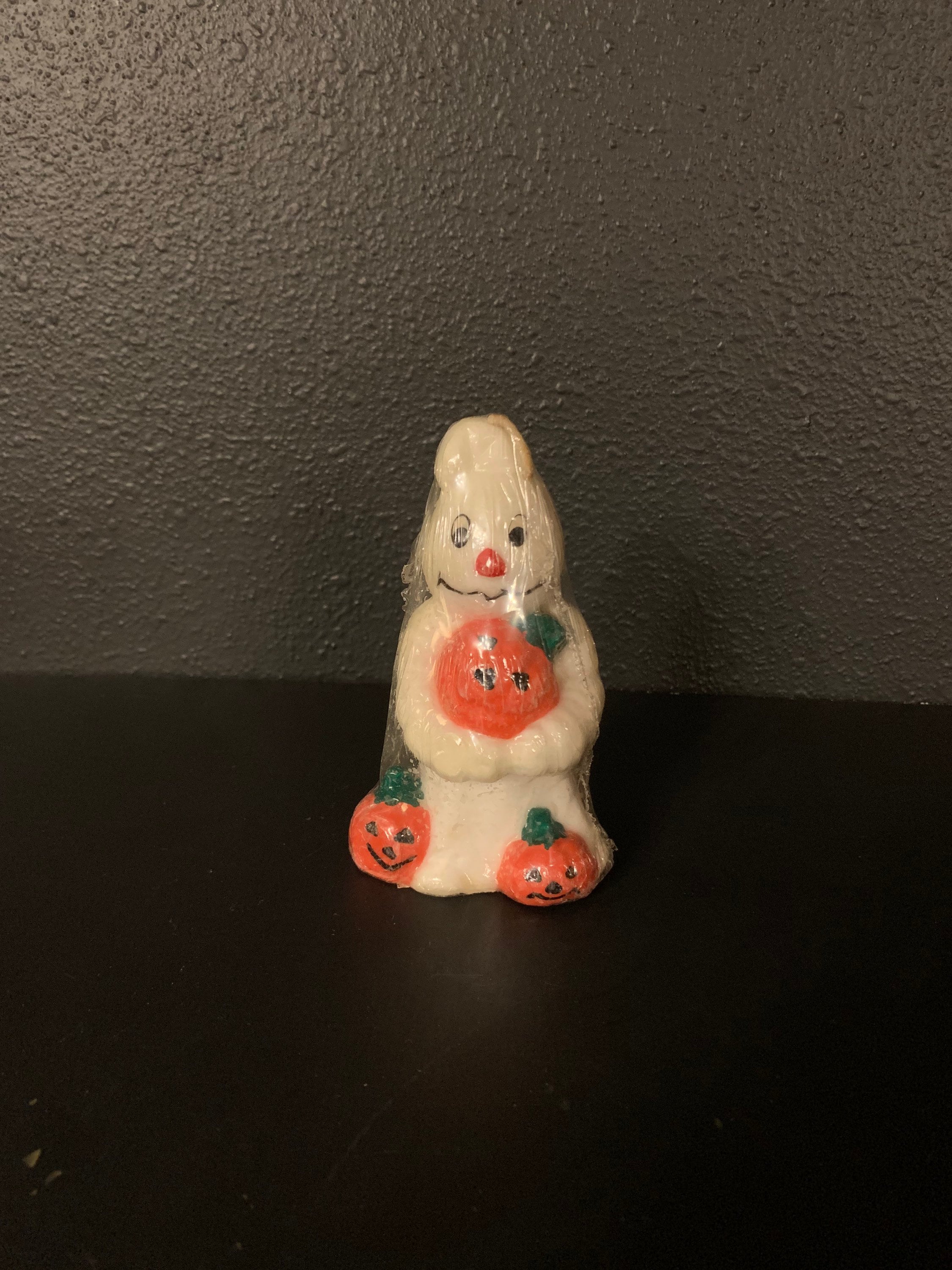 Vintage Halloween Ghost Candle Vintage Halloween Decorations Etsy