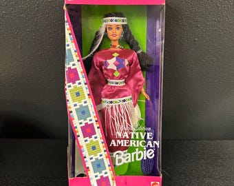 Native American Barbie Doll - Third Edition (1994) - Vintage Collector's Edition, New in Box (NIB)