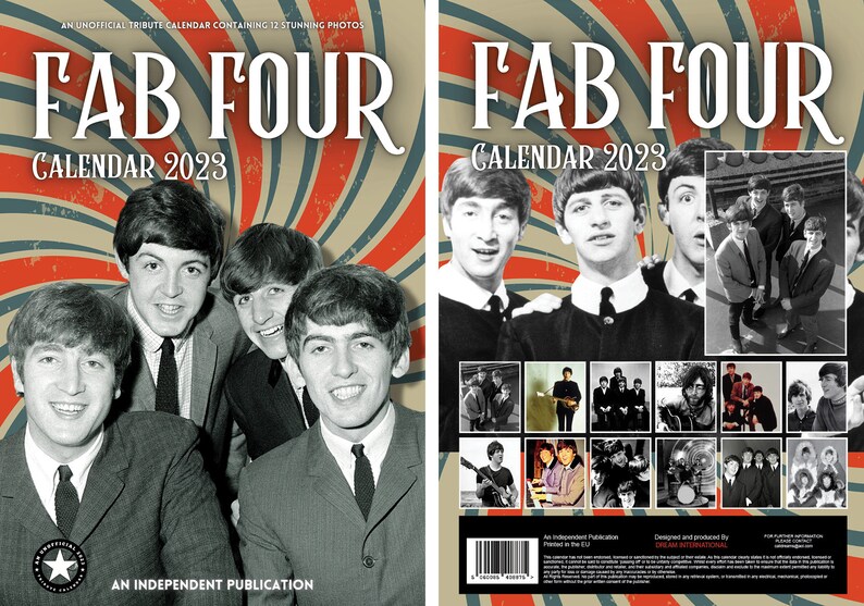 the-beatles-calendar-2023-the-fab-four-etsy-canada