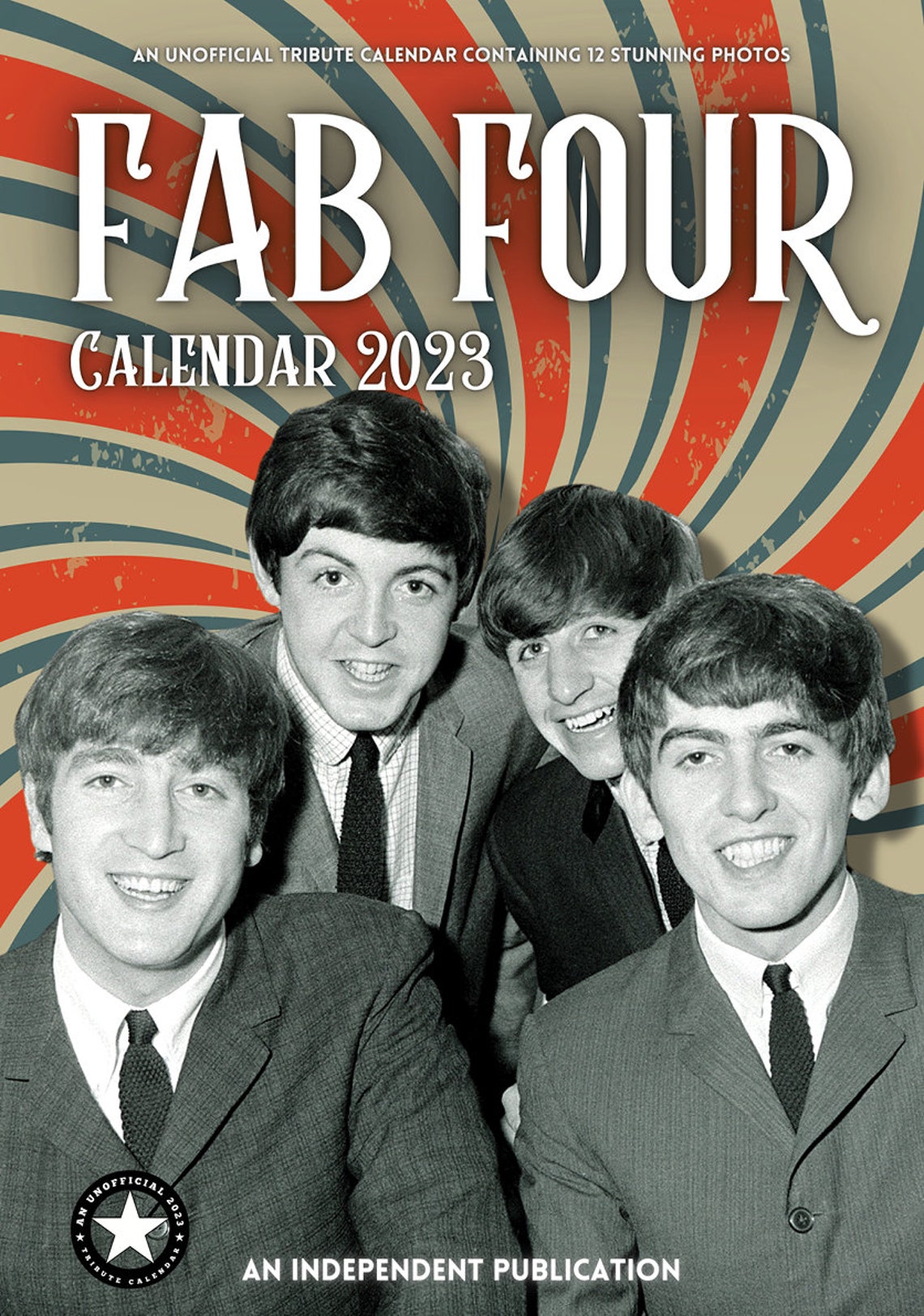 The Beatles Calendar 2023 the Fab Four - Etsy Canada
