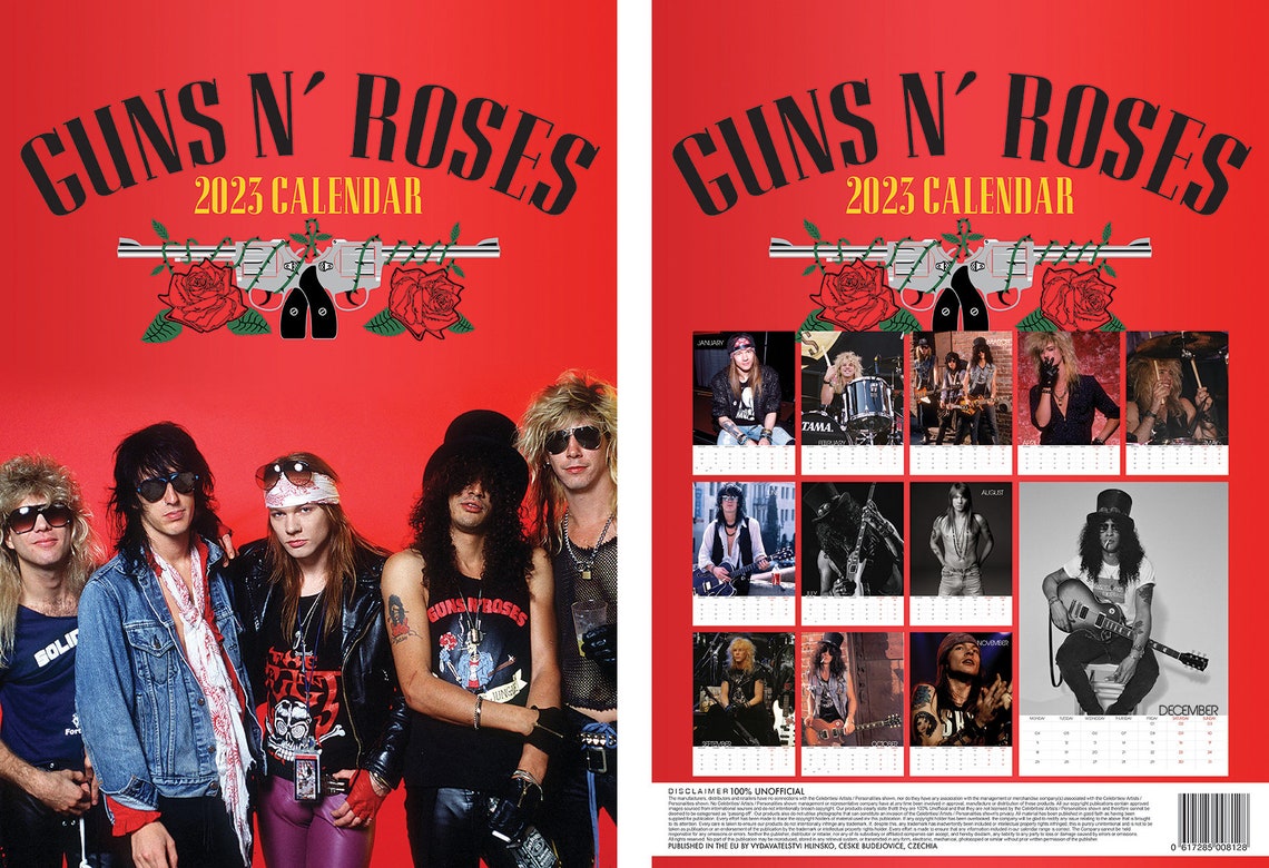 guns-n-roses-calendar-2023-etsy-canada