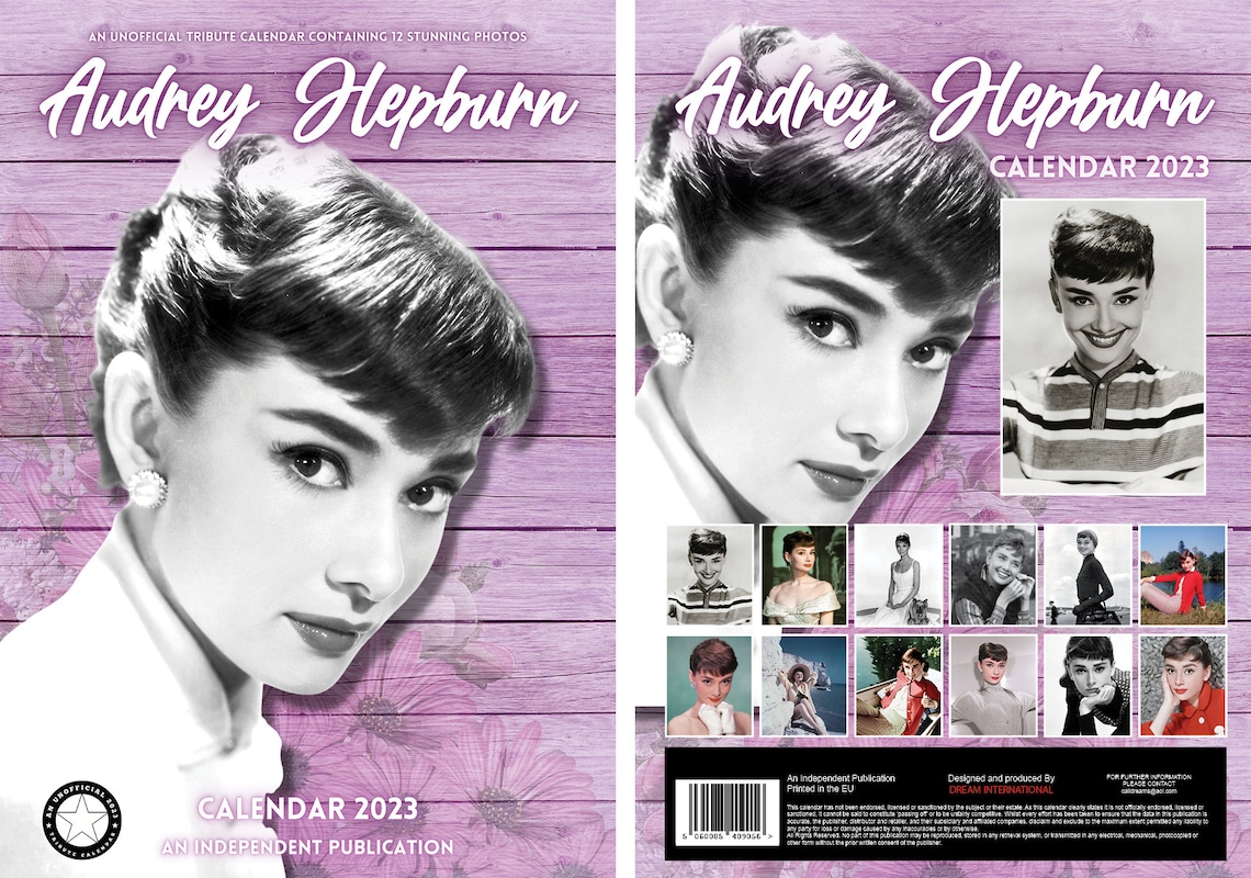 Audrey Hepburn Calendar 2023 - Etsy Hong Kong Audrey Hepburn Calendar 2023 - Etsy Hong Kong