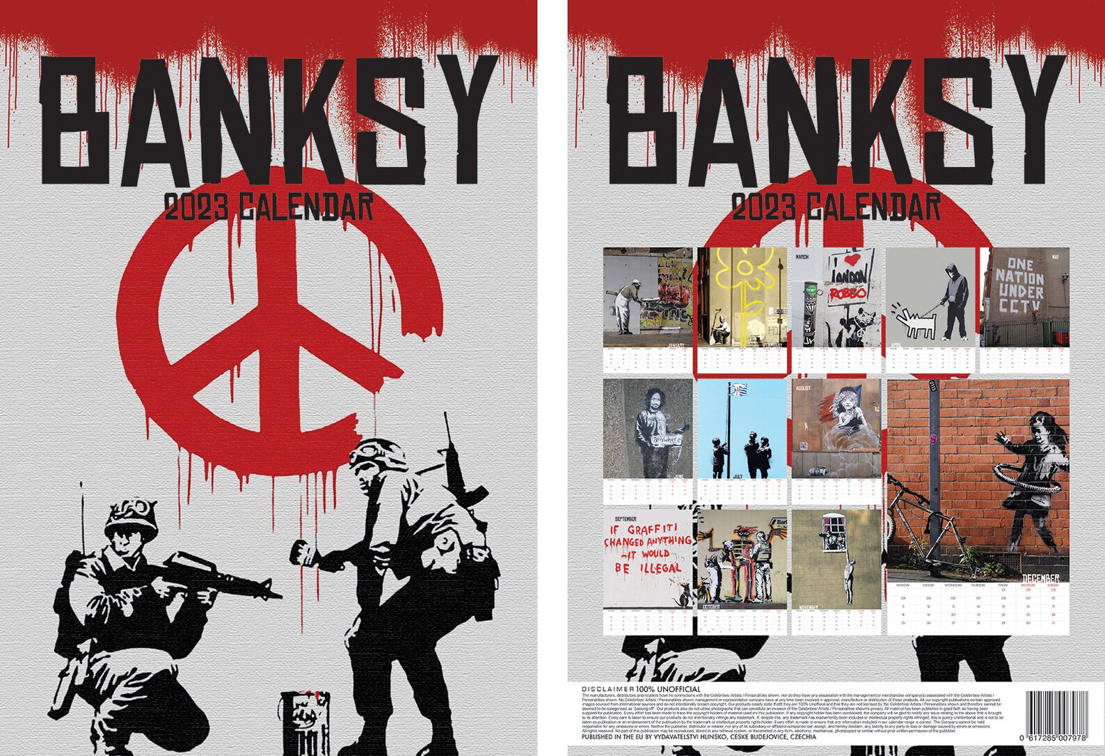 Banksy Calendar 2023 | Etsy UK Banksy Calendar 2023 | Etsy UK