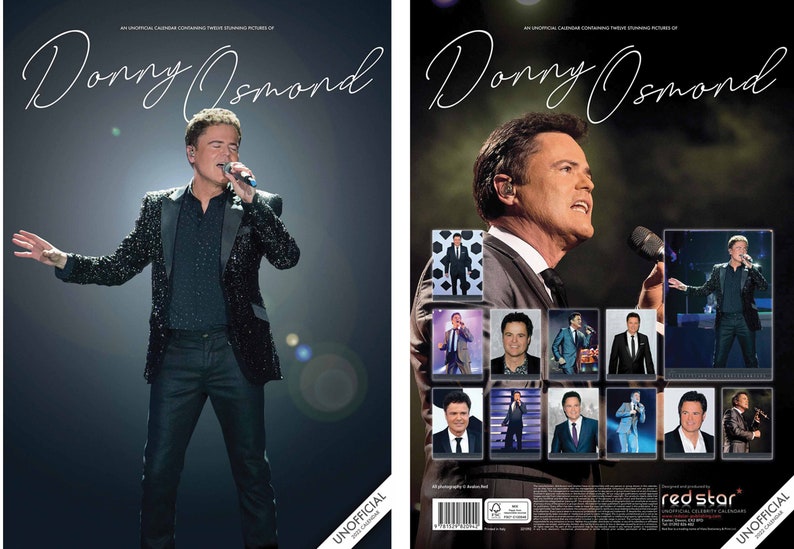 Donny Osmond Calendar 2024 Official Yearly Calendar 2024