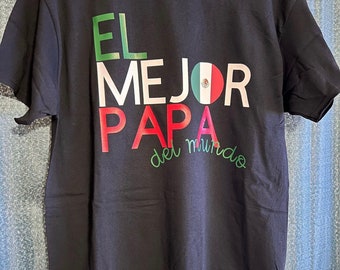 Personalized Shirts- Dad Shirt- Country Shirt- Mexico Shirt- Custom Shirt- Camisas Personalizadas- Camisas Para Papa- Personalized Gifts