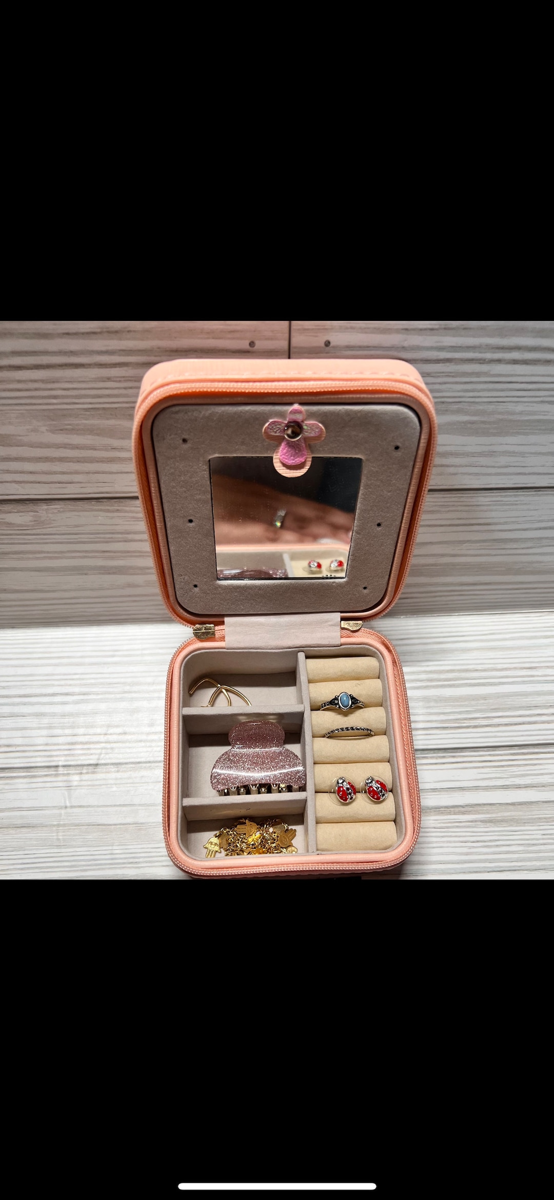 PERSONALIZED JEWELRY BOX Travel Box Jewelry Box Jewelry Storage Travel Case for Jewelry Jewelry