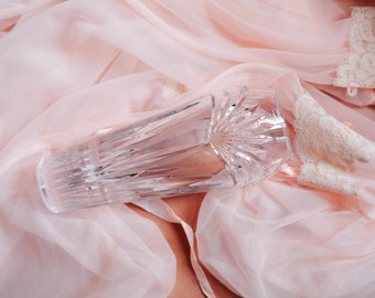Signed Waterford Crystal Vase Marquis By Waterford 8 3/4"
