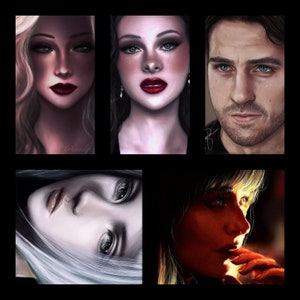 Semi-realism / realism art portrait commission