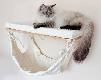 Cat shelves, Cat hammock, Cat bed, Cat wall furniture