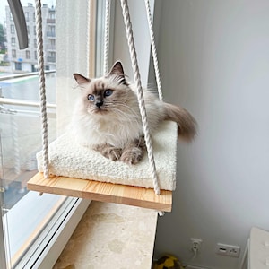 Cat shelves, Cat Window Perch, Cat hammock, Cat window bed, Wood cat shelves, Cat furniture, Floating shelves, Cat tower, Cat tree, Cat bed