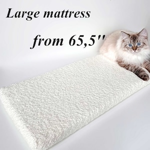 Large cat window bed, Cat window perch, Cute cat bed, from 65,5&#39;&#39;