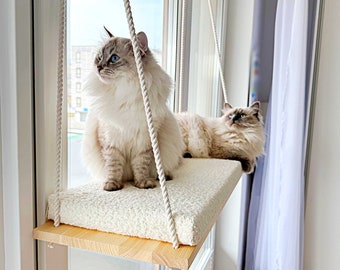Grote kattenmand, kattenhangmat voor grotere katten, kattenplanken, kattenmand voor katten