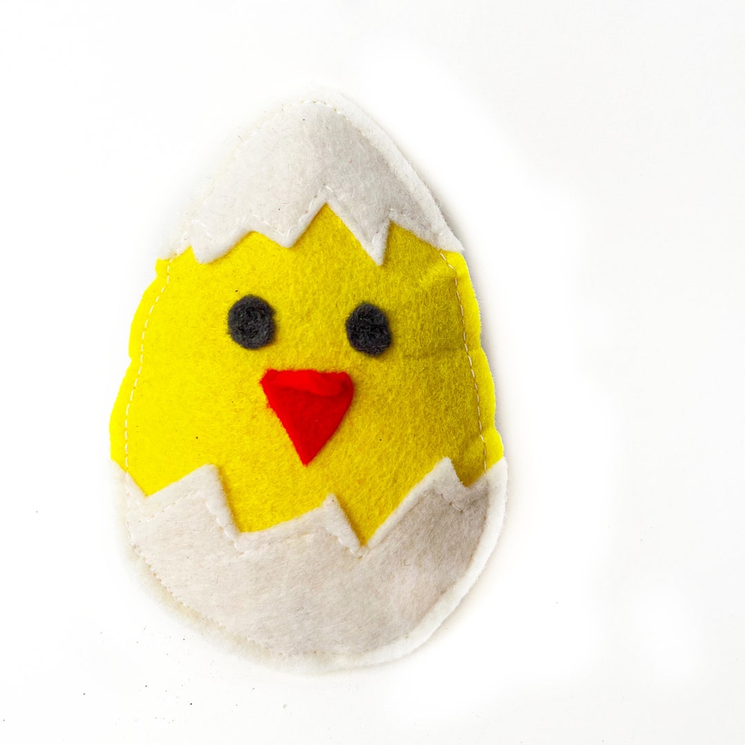 Felt Catnip Toy Egg, Baby Chick Cat Toys Etsy