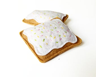 Felt catnip toy Cookie, Food cat toy