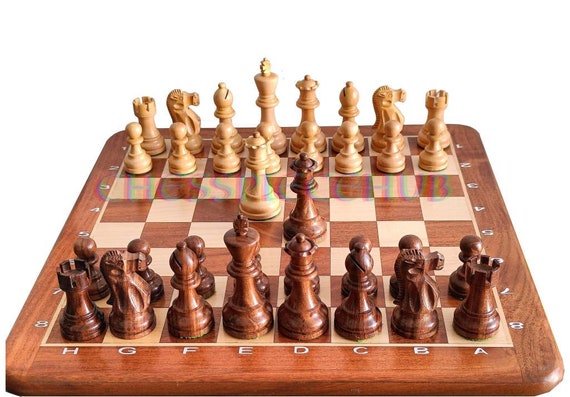 Cb games Wooden Chess Set Golden