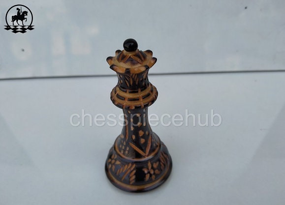 Handcarved Chess Pieces  Chess tattoo, Chess piece tattoo, Queen