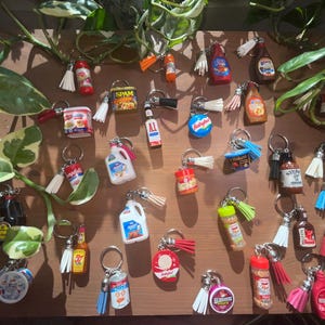 Mini FOOD Keychains!