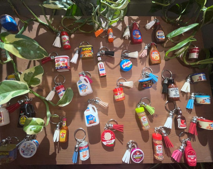 Mini FOOD Keychains!