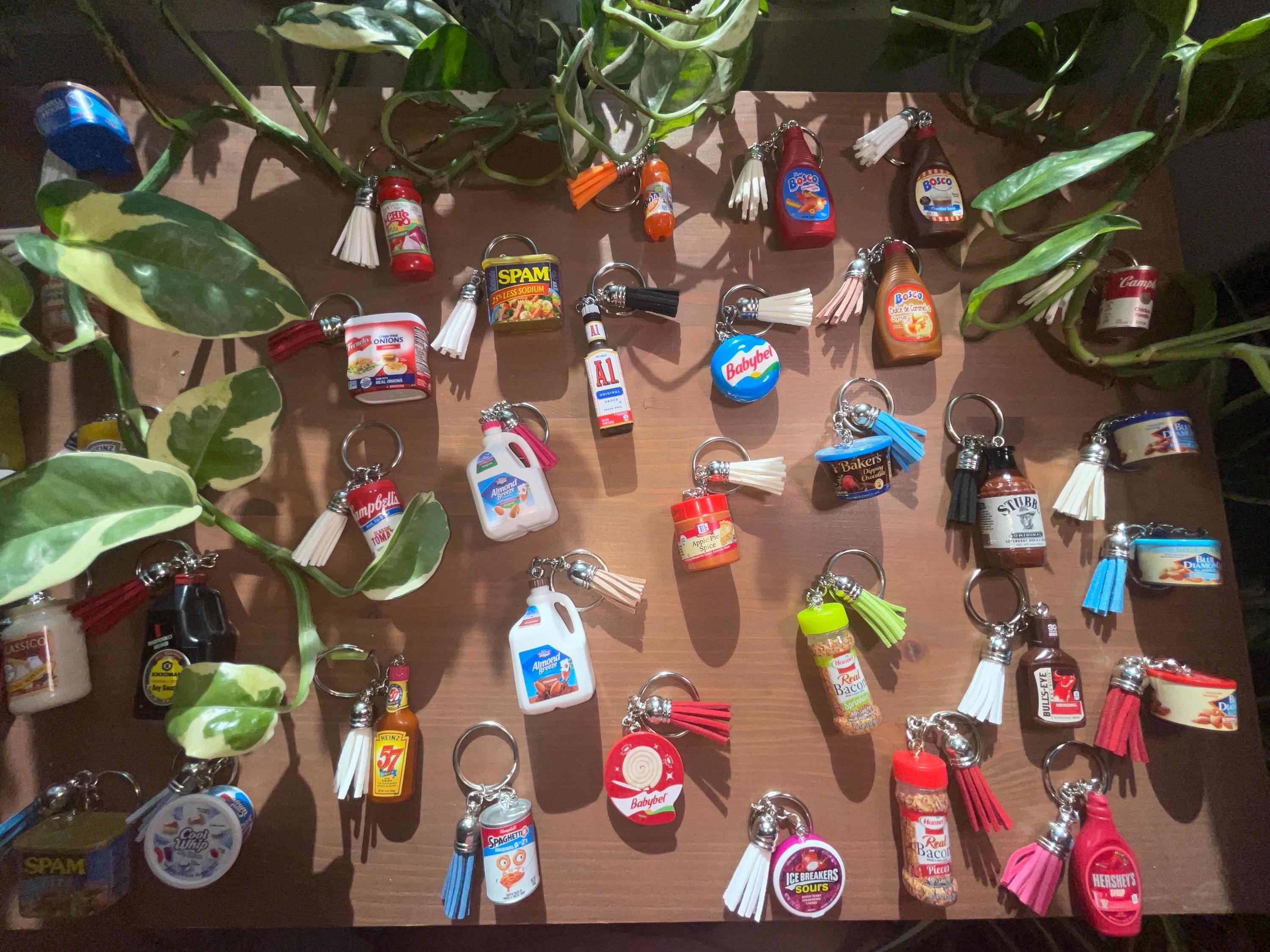 Mini FOOD Keychains!