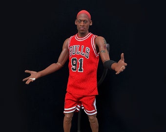 Dennis rodman store 6 rings