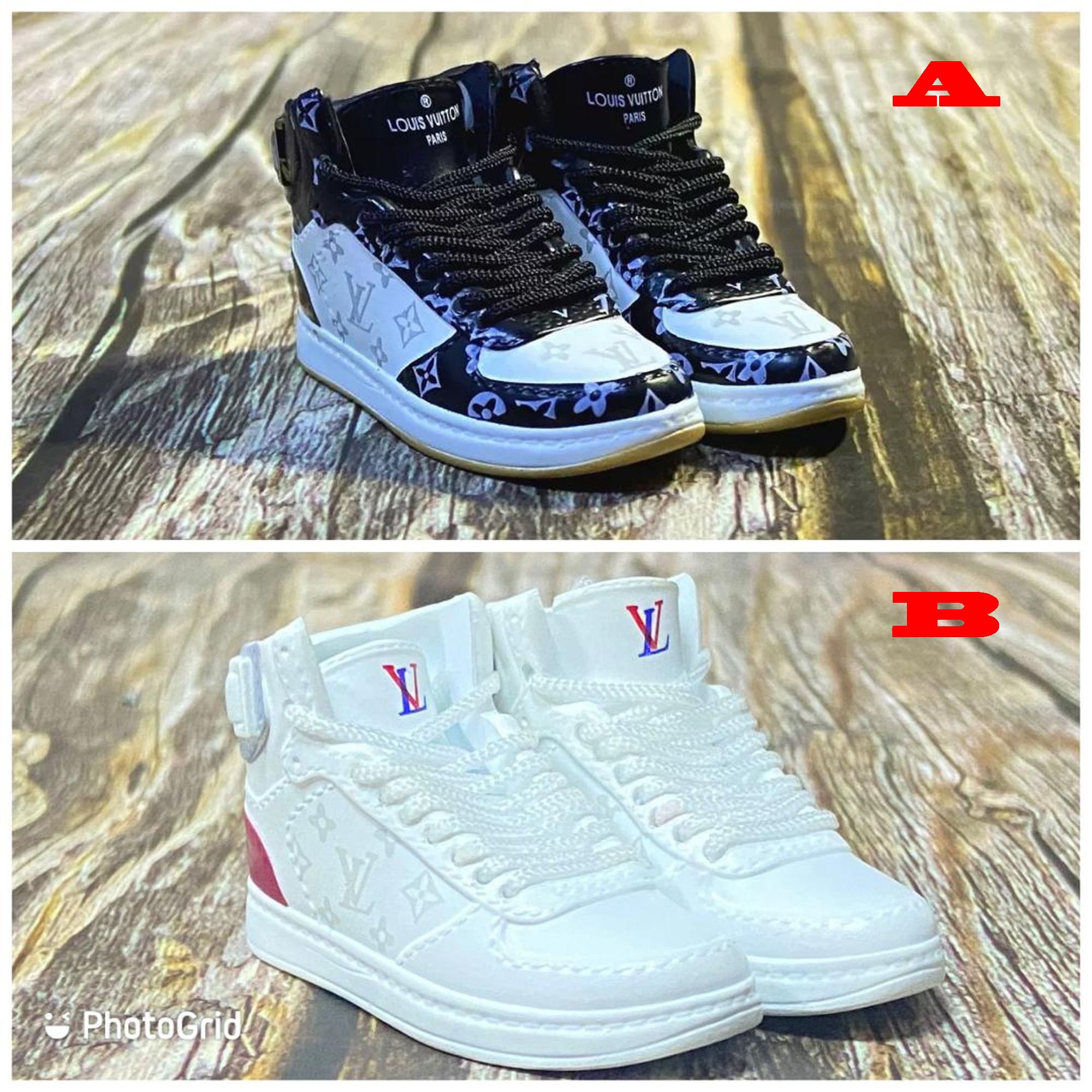[In-Stock] 1:6 Scale Off White Louis Vuitton Jordan Sneaker Sport Shoes For  Action Figure
