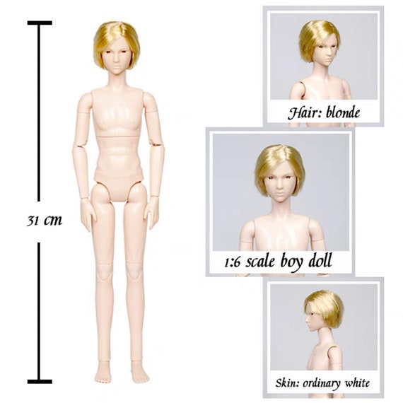 Male Female Joints Body for Doll Joints Movable Quality Doll Body for 1/6  Heads
