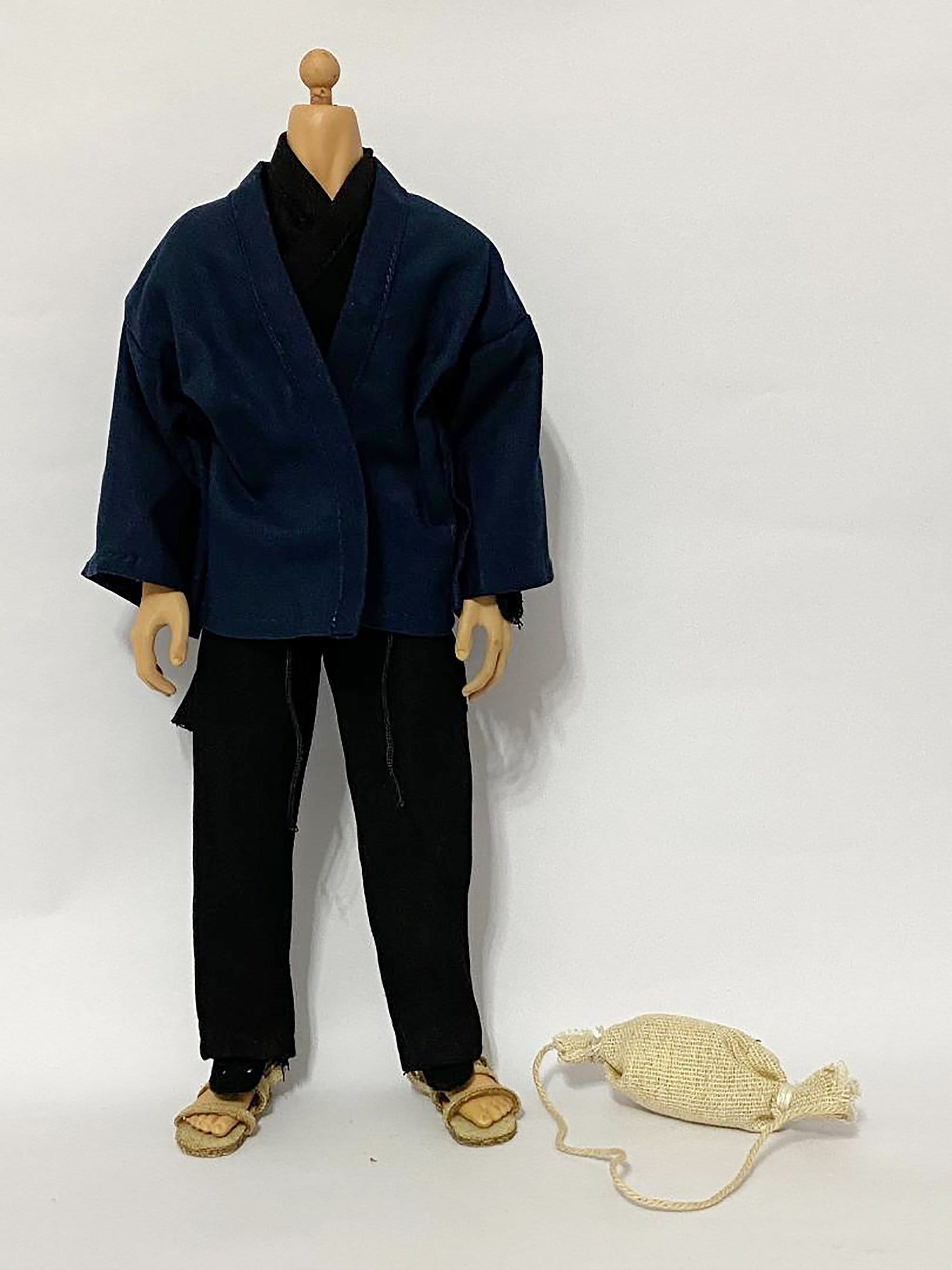 In-Stock Dolls figure 1/6 Scale Samurai Clothes Set For 12in Figure Hakama 