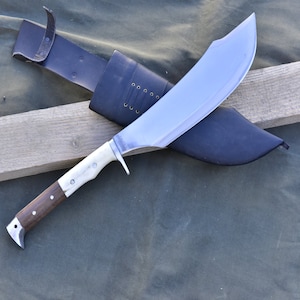 LAST Day Sale 40% Off--GK&Co.Kukri-Authentic-13 inch Blade Machete GK Working-khukuri-Gurkha knife-Handmade in Nepal-full tang-fixed Blade-