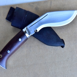 LAST Day Sale 40% OFF-GK&Co.Kukri Authentic-5 inches Small Panwal-khukuri-Hand crafted-Kitchen knife-Leaf spring of truck-Full tang-Tempered
