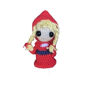 Little red riding hood crochet pattern