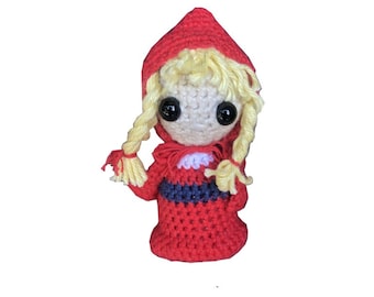 Little red riding hood crochet pattern