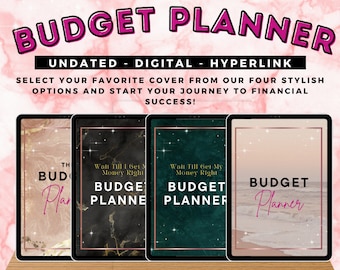 Digital Budget Planner, Finance Tracker, Finance Planner, Digital Budget, Digital Budget Planner, Portrait Budget Planner, GoodNotes Planner