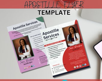 Apostille Agent, Apostille Public flyer, Apostille service, Apostille Agent, Apostille, Apostille Templates, Apostille Notary Flyer Template
