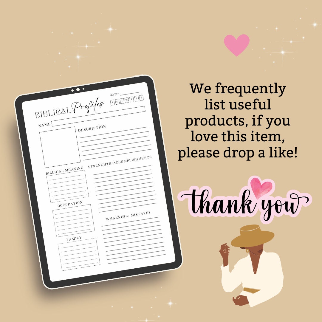 Bible Study Printable Planner Printable Digital Bible Template Bible