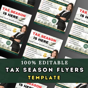 Tax Prep Season Flyer, Accountant Flyer, Credit Repair Flyer, Taxes Flyer, Tax Preparation Services Flyer, Tax Prep, Tax Season Flyer, Flyer