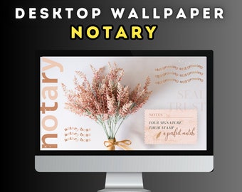 Notary Desktop Wallpaper, Notary Marketing Flyer, Notary Mailers, Notary Flyer Template, Loan Signing Agent Template, Flyer, Notary Public