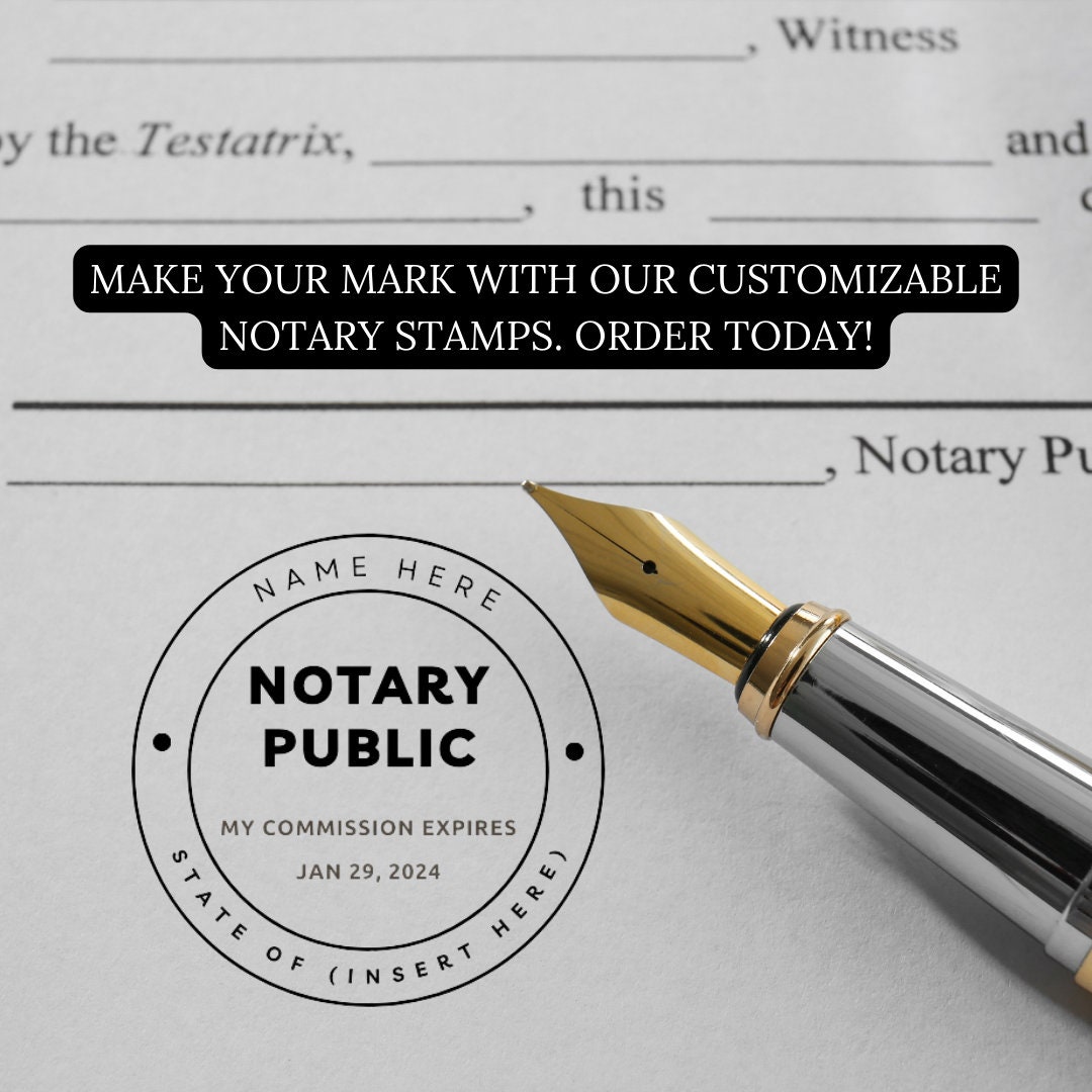 Notary Public Stamp, Editable Notary Stamp, Notarial Stamp, State Seal Notary Public Stamp, Editable Notary Stamp, Notarial Stamp, State Seal