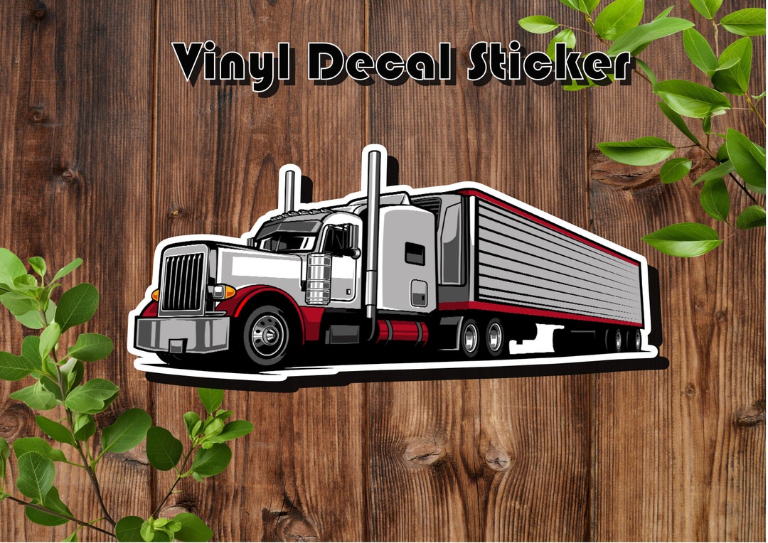 Truckers Move America Vinyl Decal Sticker - Big Rig Semi Truck - Etsy