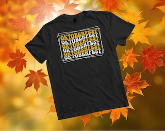 T-shirt unisexe pour l'Oktoberfest - Automne - Récolte d'automne - Citrouille - Saison des fêtes