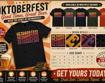 Oktoberfest Unisex T-shirt - Fall season - Autumn Harvest - Pumpkin Time - Holiday Season
