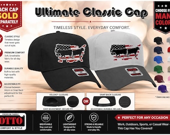Casquette trucker en sergé de coton mélangé - Casquette de baseball snapback réglable