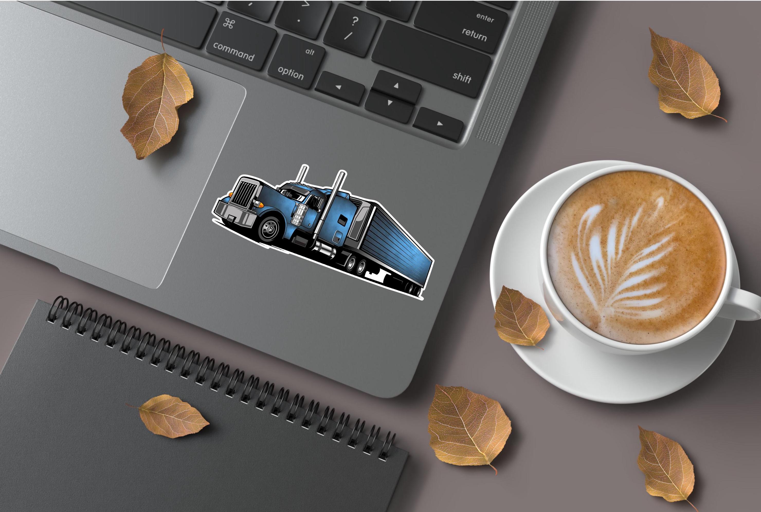 Big Rig Stickers Semi Big Rig Truck - Vinyl Decal Sticker - 18 Wheeler - Etsy