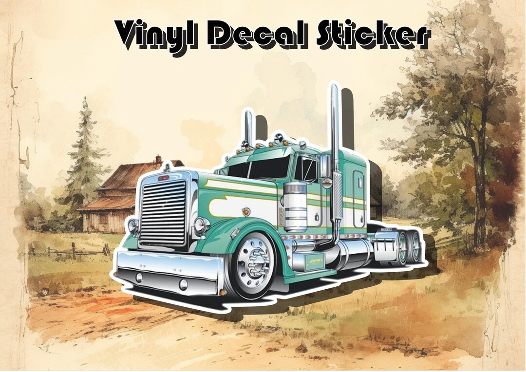 Semi Truck Decal Sticker - Truckers Move America - Trucker Life - Ranch ...