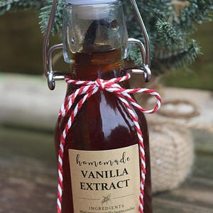 Madagascar Vanilla Extract - Homemade with Vodka - 4oz