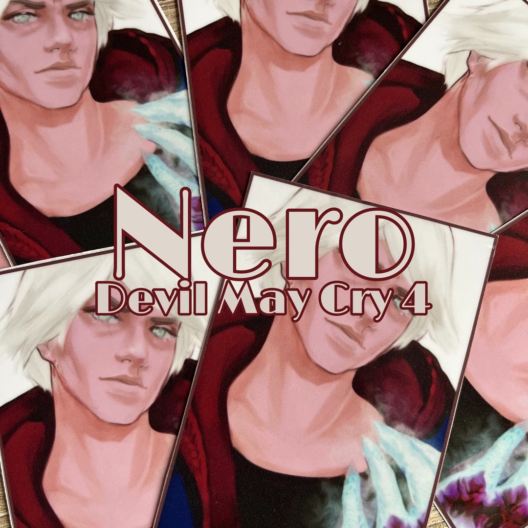 Nero From Devil May Cry 4 Vynil Sticker Etsy UK